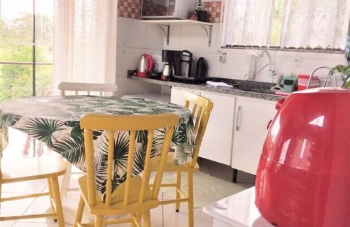 Praia do Rosa Casa | Beautiful house with incredible views of the Ibiraquera lagoon and the sea