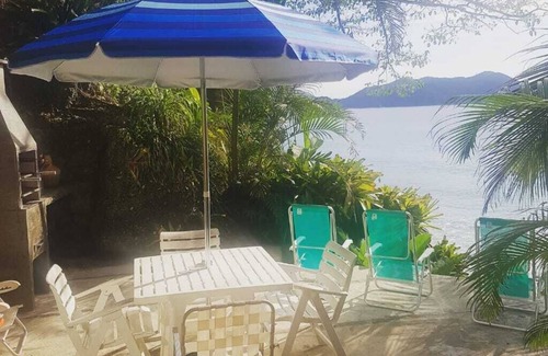 Praia da Fortaleza Casa | Linda Casa con PLAYA PARTICULAR en una de las más bellas regiones de Ubatuba.