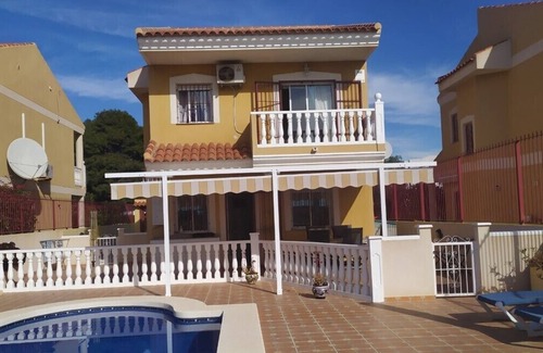 Puerto de Mazarrón Villa | Hermosa villa independiente con piscina privada, se admiten mascotas