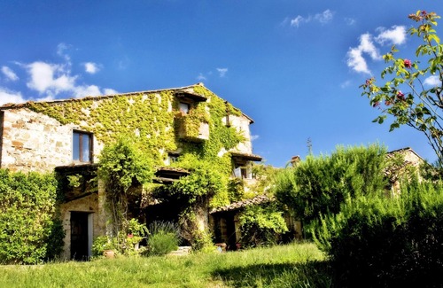 Barberino Val d'Elsa Apartamento | Precioso apartamento en Chianti en la granja orgánica con piscina y vistas de 360 ​​° del sol excepcional