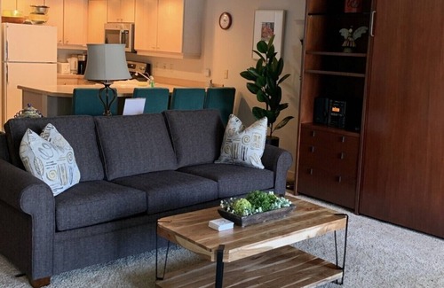Chelan Condominio | Hermoso lago Chelan Condo, 2 dormitorios, 2 baños, capacidad para 6.