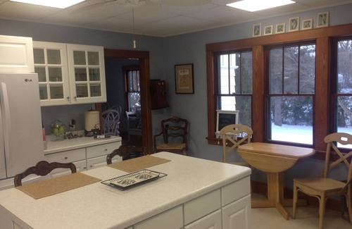 Mikana Casa | Beautiful lake-home, plus separate cottage, 200+ feet level shoreline,1.3 acres