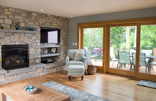 Cleveland Casa | Hermosa casa del lago Michigan con playa privada