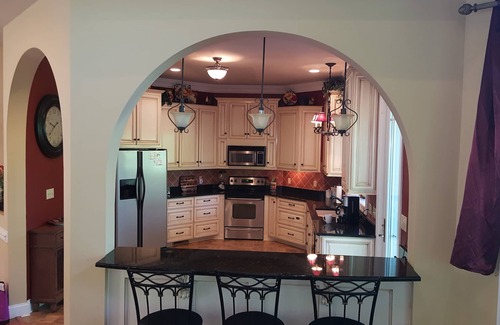 Huddleston Casa | Hermosa casa nueva frente al lago en Smith Mountain Lake.