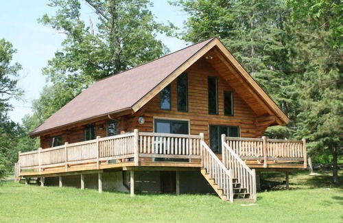 Orr Cabina | Cabañas de madera hermosa en Pelican Lake en Minnesota Orr