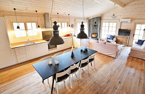 Vaxtorp Cabina | Hermosa cabaña de madera de lujo en el sur de Suecia