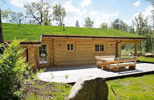 Vaxtorp Cabina | Hermosa cabaña de madera de lujo en el sur de Suecia