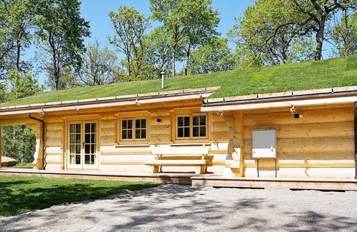 Vaxtorp Cabina | Hermosa cabaña de madera de lujo en el sur de Suecia