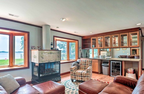Bowleys Quarters Casa | Beautiful Middle River Retreat w/ Boat Dock!