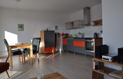 Vauban Apartamento | Precioso y moderno ático de 2 habitaciones en la casa pasiva en la parte ecológica de la ciudad de Vauban