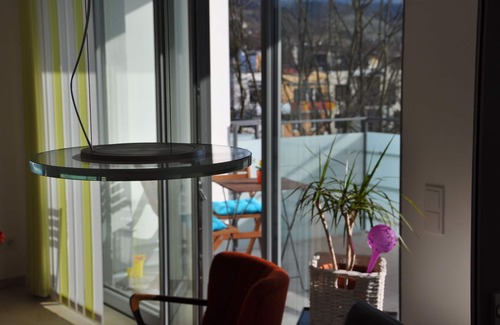 Vauban Apartamento | Precioso y moderno ático de 2 habitaciones en la casa pasiva en la parte ecológica de la ciudad de Vauban