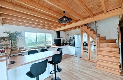 Arrest Casa | Beautiful nature gite, chalet atmosphere, with large garden, Arrest, Baie de Somme,