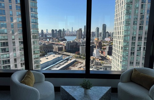 Hunters Point Apartamento | Beautiful New Luxury Smart Home High Floor Corner Studio Apartment