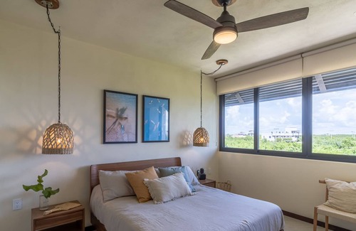 Downtown Holbox Apartamento | Beautiful Ocean View 2 BR Apartment in Punta Cocos