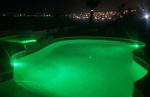 Playas de Rosarito Villa | Beautiful oceanfront villa - large terrace, bbq, fire pit, pool, jacuzzi, beach