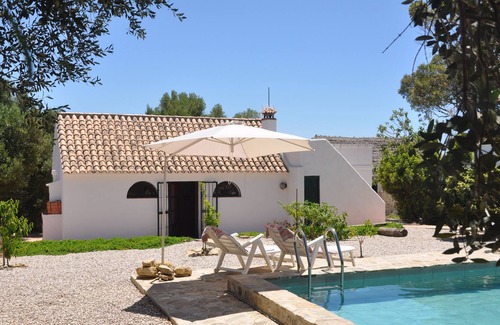 Vejer de la Frontera Cabaña | Hermosa casa ecológica de una habitación en el campo con piscina.