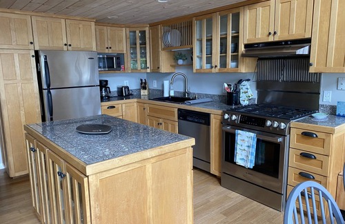 Lucerne-in-Maine Casa | Beautiful Phillips Lake Home.