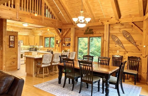 Wardsboro Casa | Hermoso poste y viga a casa entre Stratton y Mount Snow