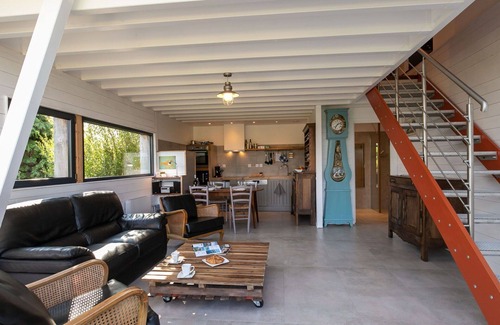 Locquirec Casa | Preciosa casa de vacaciones privada para 3 personas con WIFI, TV, terraza y aparcamiento