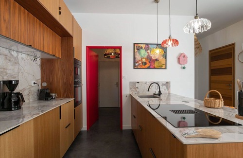 Locquirec Casa | Casa de vacaciones privada con WIFI, piscina privada, TV, terraza, mascotas permitida, aparcamiento