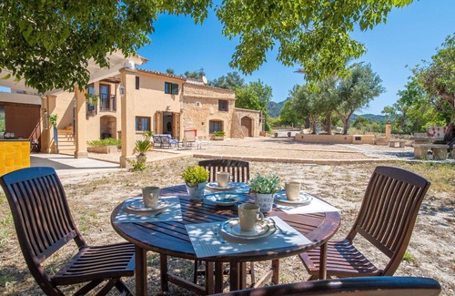 Felanitx Casa | Casa de vacaciones privada con WIFI, piscina privada, A/C, TV, patio, vista panorámica