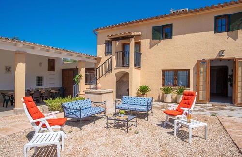 Felanitx Casa | Casa de vacaciones privada con WIFI, piscina privada, A/C, TV, patio, vista panorámica