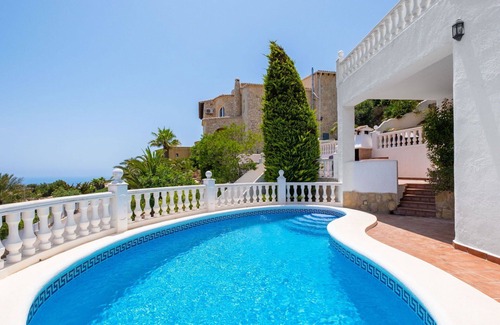 Benitachell Villa | Casa de vacaciones privada con WIFI, piscina privada, A/C, TV, terraza, vista panorámica