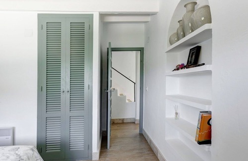 Jesus Pobre Villa | Casa de vacaciones privada con A/C, piscina privada, WIFI, TV, patio, vista panorámica