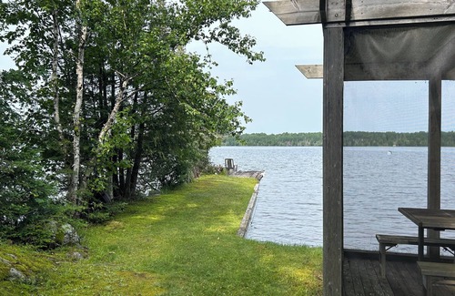 Brimson Cabina | Beautiful property on a walleye lake, near snowmobile trails and golf courses.