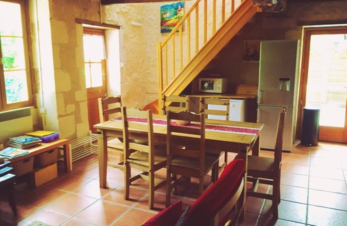 Juignac Casa | Hermosa casa restaurada y granero con piscina privada
