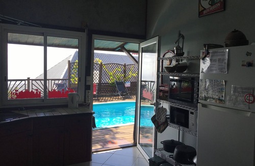 Sainte-Clotilde Casa | Hermosa villa con vista al mar, bien equipada y amueblada, piscina segura, sala de juegos.