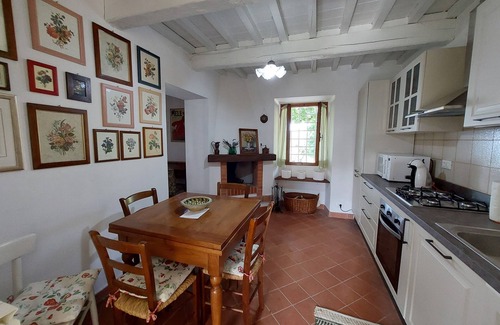 Strettoia Apartamento | Beautiful semi-detached house, view over the coast. Air conditioning,Wi-Fi