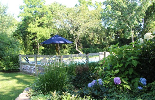 Sagaponack Casa | Alquiler Hamptons - Hermoso entorno privado con piscina y cancha de tenis.