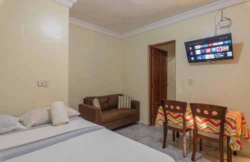 Corales del Sur Casa | Beautiful Spacious Room Terrace Close to Sirena San Isidro Las Americas Airport