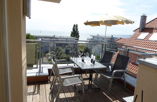 Grossenbrode Apartamento | Hermoso ático espacioso (96 m²) 2 terrazas, vistas al mar, SKY