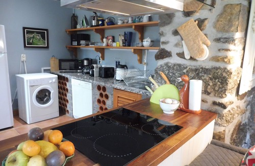 Portela Apartamento | Apartamiento en uma granja. Para 6 personas - 3 cuartos, 2 baños. Con piscina.