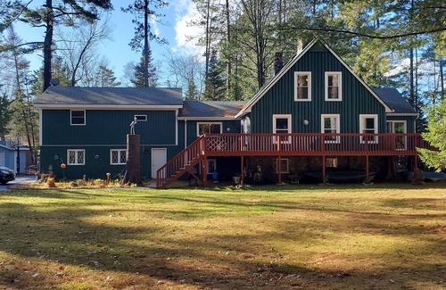 Conover Casa | Beautiful Northwoods Home on Pioneer Lake!