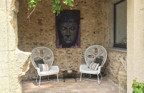 Laurens Casa | Hermosa y espaciosa viticultores tradicionales de piedra casa + piscina, 4 camas, 3 baños