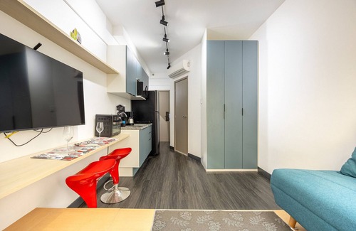 Santa Paula Apartamento | Beautiful studio - parking included ap 814
