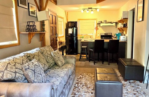 Taos Ski Valley Condominio | Beautiful Streamside Condo 1-1/2 mi from Taos Ski Valley!