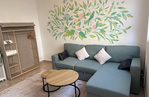 Aubervilliers Apartamento | Beautiful Studio and large terrace close to Paris