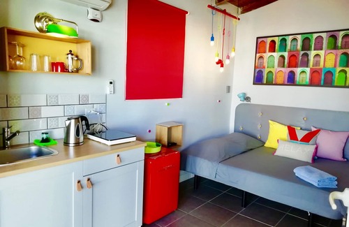 Cunucu Abao Apartamento | Bonito estudio con piscina, muy cerca de Eagle Beach.