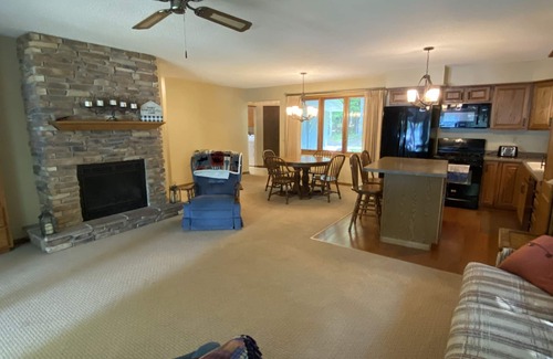 Birchwood Casa | Beautiful Sunset Beach Lake House on Lake Chetac