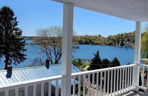Boothbay Condominio | Lake House directamente en el lago Knickerbocker. Muy pintoresco, ubicación perfecta