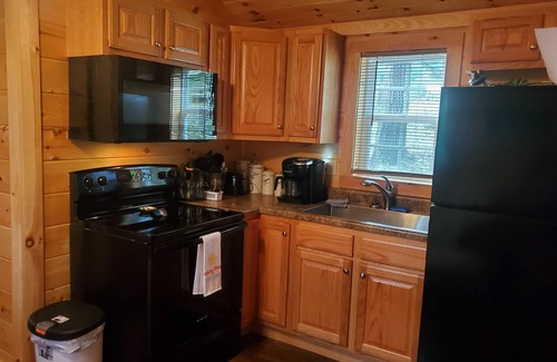 Dandridge Cabina | Beautiful Tiny Home log cabin on the lake - Perfect for a couples getaway!