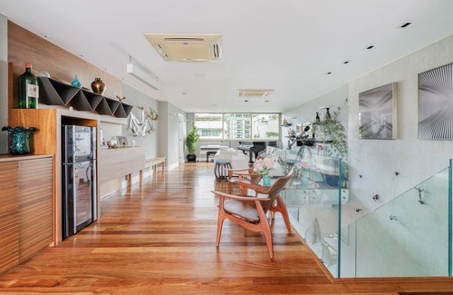 Leblon Apartamento | Hermoso triplex en Leblon con piscina - Leb003