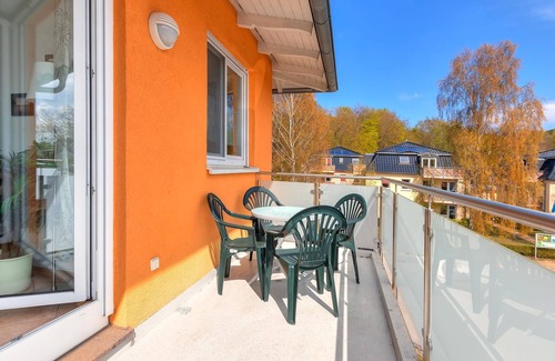 Ueckeritz Apartamento | Beautiful vacation apartment on Usedom, with balcony
