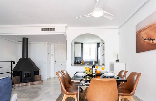 Torrequebrada Chalet De Esquí | Beautiful views family townhouse steps from the BEACH