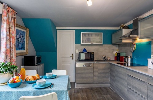 Locquirec Casa | Preciosa casa de vacaciones con WIFI, TV, patio, mascotas permitida y aparcamiento