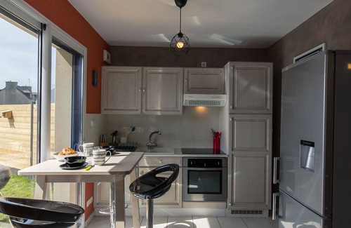 Ploudalmezeau Casa | Estupenda casa de vacaciones con WIFI, TV, terraza, mascotas permitida y aparcamiento
